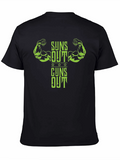 Suns Out Guns Out Mens T-Shirt