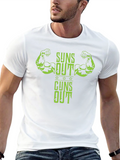 Suns Out Guns Out Mens T-Shirt