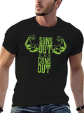 Suns Out Guns Out Mens T-Shirt