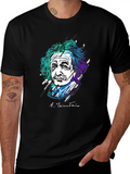 Albert Einstein Modern Classic Cotton Tee – Unisex Comfort For Any Season