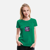 Alien humans space galaxy cyber tshirt