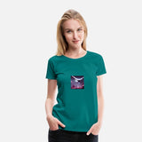 Alien humans space galaxy cyber tshirt