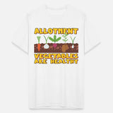 Allotment vegetables are healthy
