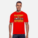 Allotment vegetables are healthy