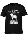American Eskimo Dog Owner Dog Lover Gift Classic Cotton Tee – Unisex Comfort For Any Season