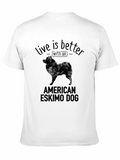American Eskimo Dog Owner Dog Lover Gift Classic Cotton Tee – Unisex Comfort For Any Season