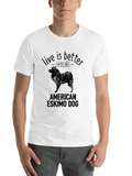 American Eskimo Dog Owner Dog Lover Gift Classic Cotton Tee – Unisex Comfort For Any Season