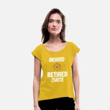 Anchored Retired Coastie Coast Guard Armed Force