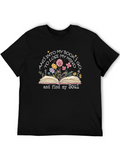 And Into My Book I Go To Lose My Mind Classic Cotton Tee – Unisex Comfort For Any Season