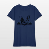 Animal Dog French Bulldog 5tg6y Peeking