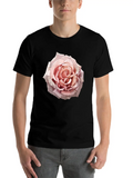 Anime Pink Rose Flower Classic Cotton Tee – Unisex Comfort For Any Season