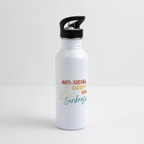 Anti-Social Except On Sundays Vintage Quote