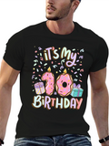 Its My 10th Birthday Donut T-Shirt