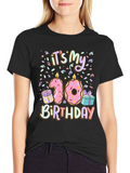 Its My 10th Birthday Donut T-Shirt