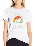 Always Be Yourself Lion Graphic T-Shirt