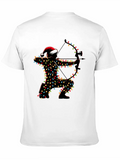 Archer Archery Bow And Arrow Christmas Hat Xmas Classic Cotton Tee – Unisex Comfort For Any Season