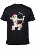 Archer Archery Bow And Arrow Christmas Hat Xmas Classic Cotton Tee – Unisex Comfort For Any Season