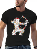 Archer Archery Bow And Arrow Christmas Hat Xmas Classic Cotton Tee – Unisex Comfort For Any Season