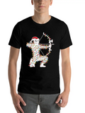 Archer Archery Bow And Arrow Christmas Hat Xmas Classic Cotton Tee – Unisex Comfort For Any Season