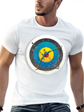 Archer Target Recurve Bow Classic Cotton Tee – Unisex Comfort For Any Season