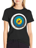 Archer Target Recurve Bow Classic Cotton Tee – Unisex Comfort For Any Season
