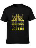 Archery Archer Bowman Classic Cotton Tee – Unisex Comfort For Any Season