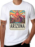 Arizona State Desert Sedona USA Classic Cotton Tee – Unisex Comfort For Any Season