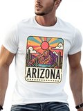Arizona State Desert Sedona USA Classic Cotton Tee – Unisex Comfort For Any Season