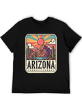 Arizona State Desert Sedona USA Classic Cotton Tee – Unisex Comfort For Any Season