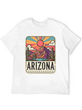 Arizona State Desert Sedona USA Classic Cotton Tee – Unisex Comfort For Any Season