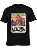 Arizona State Desert Sedona USA Classic Cotton Tee – Unisex Comfort For Any Season