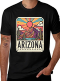 Arizona State Desert Sedona USA Classic Cotton Tee – Unisex Comfort For Any Season