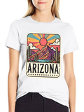 Arizona State Desert Sedona USA Classic Cotton Tee – Unisex Comfort For Any Season