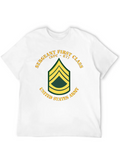 Army Sergeant First Class SFC E7 Classic Cotton Tee – Unisex Comfort For Any Season