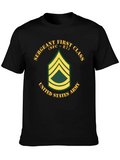 Army Sergeant First Class SFC E7 Classic Cotton Tee – Unisex Comfort For Any Season