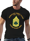 Army Sergeant First Class SFC E7 Classic Cotton Tee – Unisex Comfort For Any Season