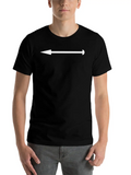 Arrow 3 Left 1000 Length Classic Cotton Tee – Unisex Comfort For Any Season