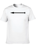 Arrow 3 Left 1000 Length Classic Cotton Tee – Unisex Comfort For Any Season