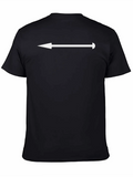 Arrow 3 Left 1000 Length Classic Cotton Tee – Unisex Comfort For Any Season