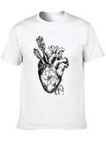 Arrow To The Heart Classic Cotton Tee – Unisex Comfort For Any Season