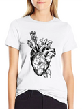 Arrow To The Heart Classic Cotton Tee – Unisex Comfort For Any Season
