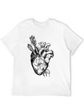Arrow To The Heart Classic Cotton Tee – Unisex Comfort For Any Season