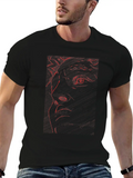 Art Academia Aesthetic David Face Michelangelo Classic Cotton Tee – Unisex Comfort For Any Season