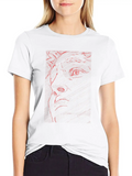 Art Academia Aesthetic David Face Michelangelo Classic Cotton Tee – Unisex Comfort For Any Season