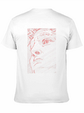Art Academia Aesthetic David Face Michelangelo Classic Cotton Tee – Unisex Comfort For Any Season