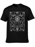 Art Deco Christmas Classic Cotton Tee – Unisex Comfort For Any Season