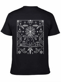 Art Deco Christmas Classic Cotton Tee – Unisex Comfort For Any Season