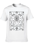 Art Deco Christmas Classic Cotton Tee – Unisex Comfort For Any Season