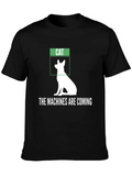 Artificial Intelligence Dog Cat Future Gift Classic Cotton Tee – Unisex Comfort For Any Season