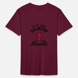 ASK ME ABOUT SALVATION (BIBLE-BLACK)
